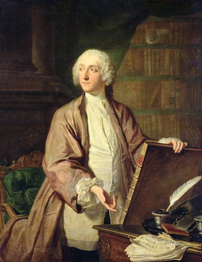 Victor Riquetti, Marquis of Mirabeau by Jacques Andre Joseph Camelot Aved